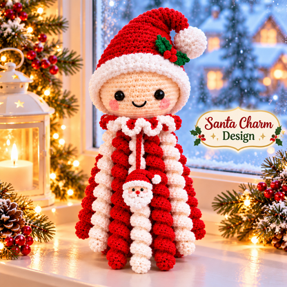 3-in-1 Christmas Jellyfish Crochet Pattern PDF | Santa Snowman & Holly Holiday Amigurumi3-in-1 Christmas Jellyfish Crochet Pattern PDF | Santa Snowman & Holly Holiday Amigurumi